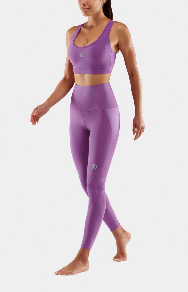 Skins Skins S3 Skyscraper Tights Damen - Amethyst - 2 | SportScheck
