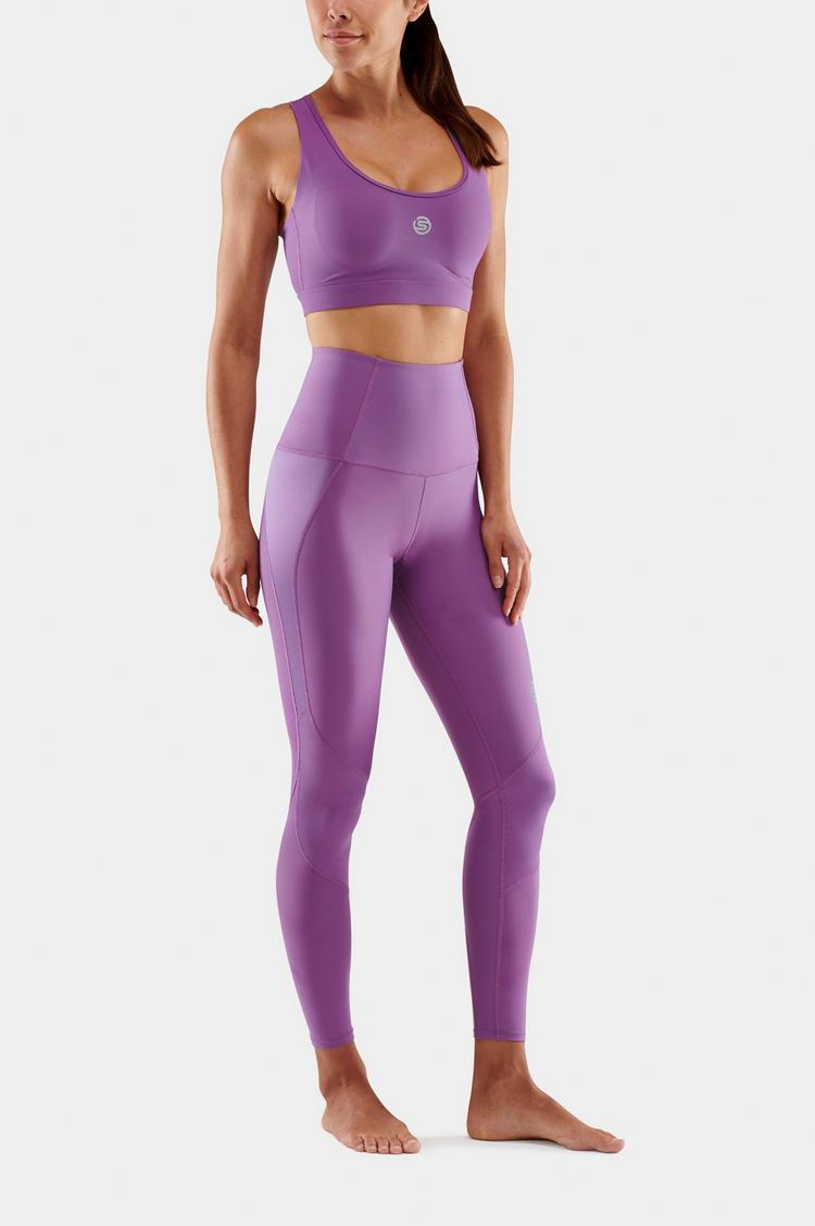 Skins Skins S3 Skyscraper Tights Damen - Amethyst - 4 | SportScheck