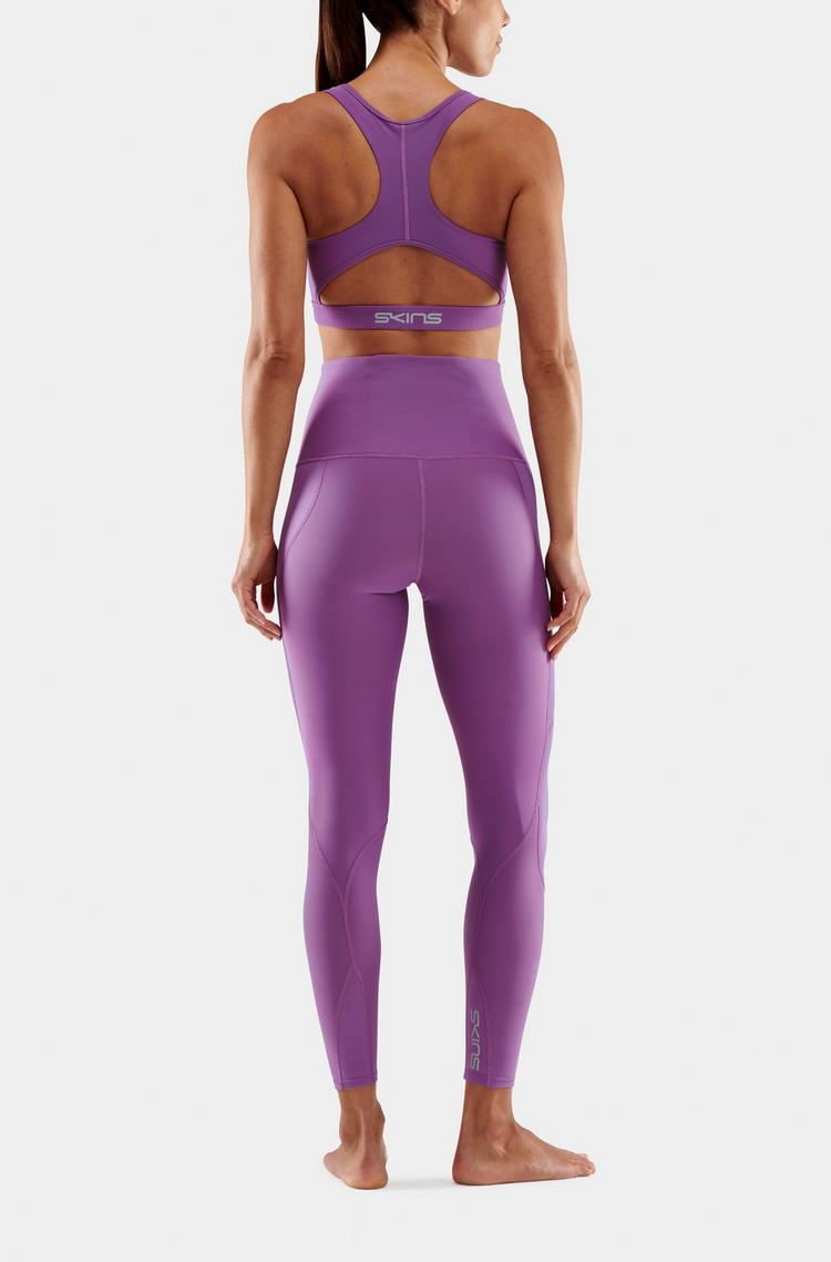 Skins Skins S3 Skyscraper Tights Damen - Amethyst - 5 | SportScheck