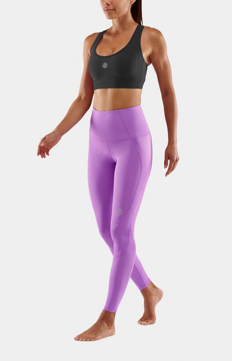 Skins Skins S3 Skyscraper Tights Damen - Iris Orchid - 2 | SportScheck