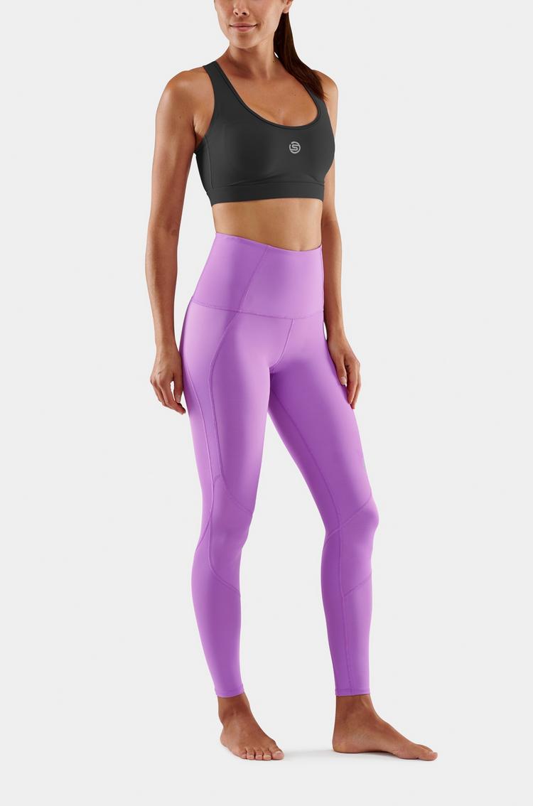 Skins Skins S3 Skyscraper Tights Damen - Iris Orchid - 4 | SportScheck