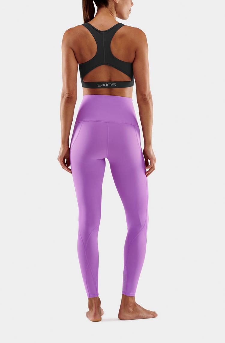 Skins Skins S3 Skyscraper Tights Damen - Iris Orchid - 5 | SportScheck