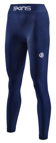 Skins Seamless Long Tight 7/8-Tights Damen Navy Blue