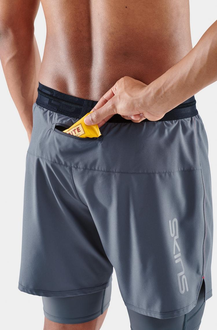 Skins Skins S3 Superpose Tights Herren - charcoal - 1 | SportScheck