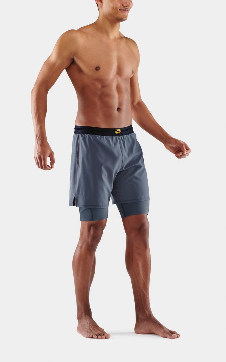 Skins Skins S3 Superpose Tights Herren - charcoal - 4 | SportScheck