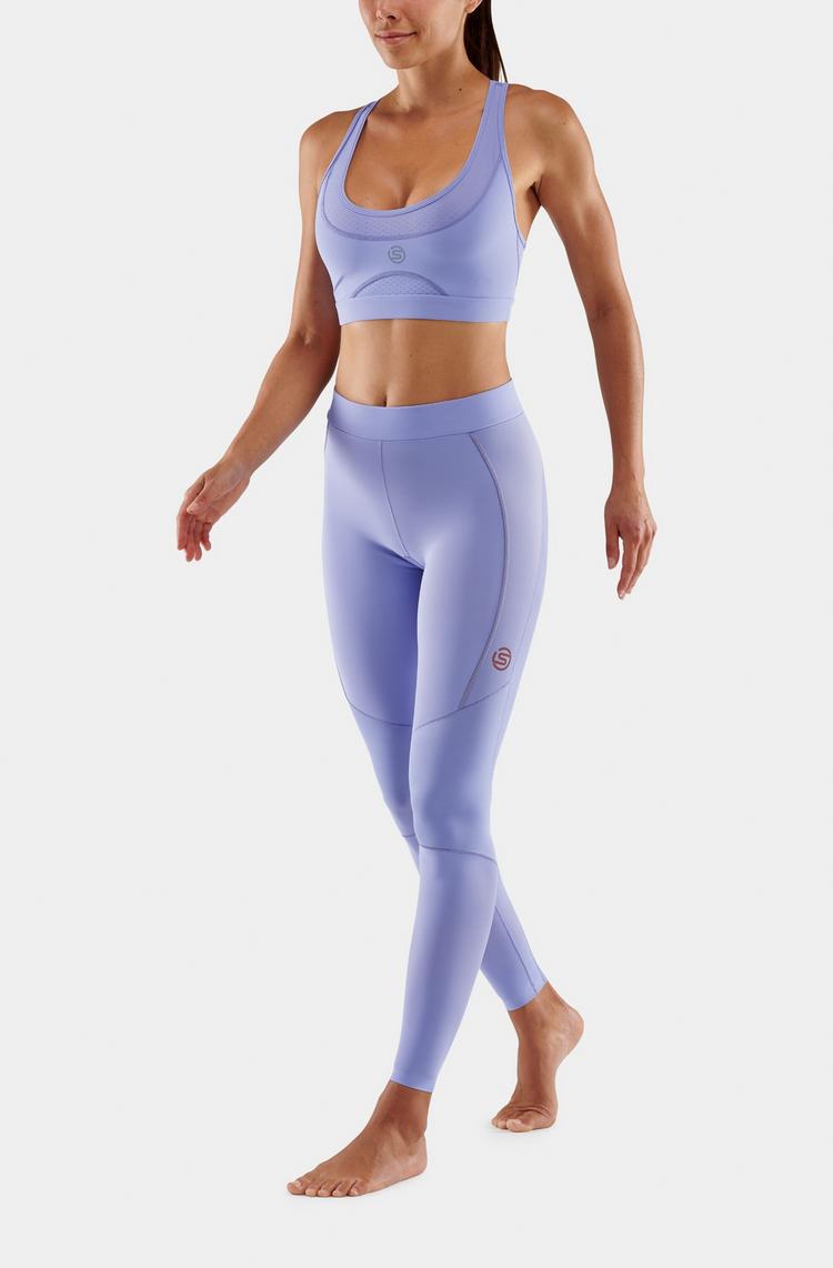 Skins Skins S5 Long Tights Tights Damen - Thistle Down - 1 | SportScheck