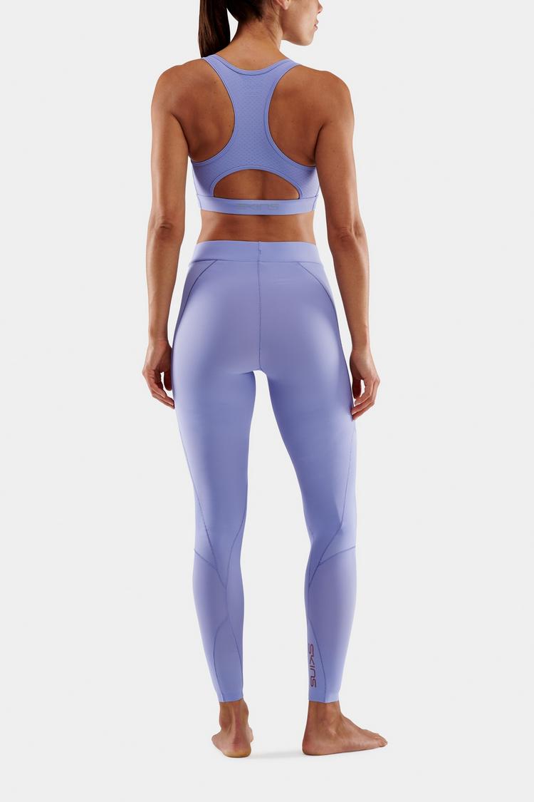 Skins Skins S5 Long Tights Tights Damen - Thistle Down - 4 | SportScheck