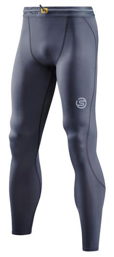 Skins S3 T&R Long Tight Tights Herren charcoal