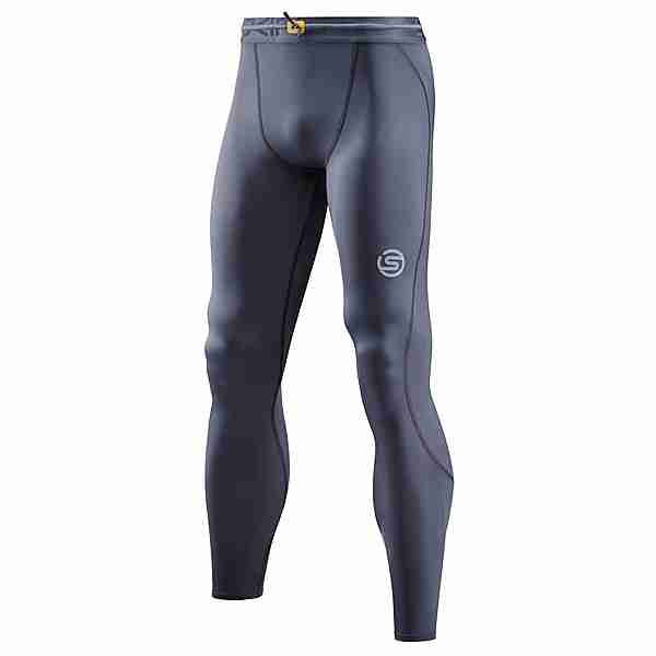 Skins S3 T&R Long Tight Tights Herren charcoal