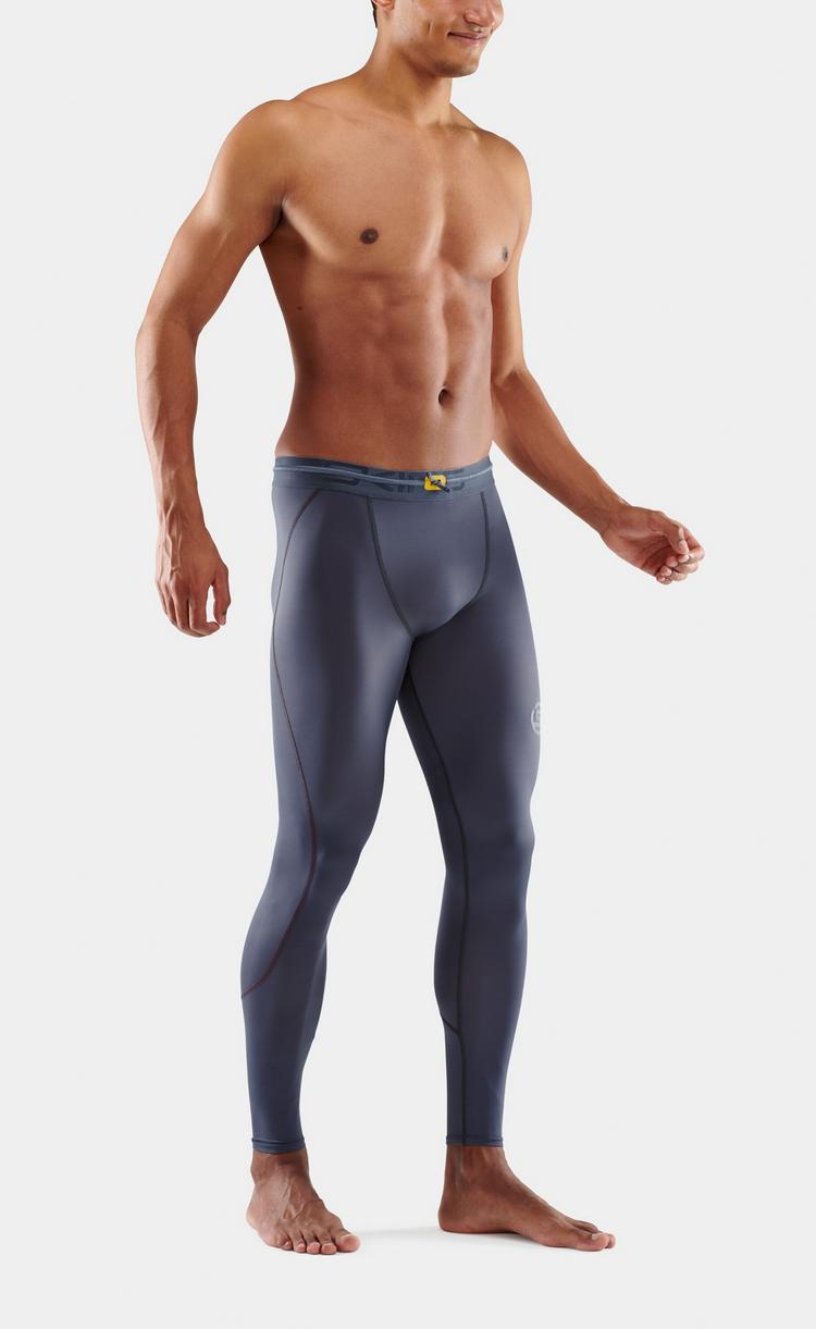 Skins Skins S3 T&R Long Tight Tights Herren - charcoal - 2 | SportScheck