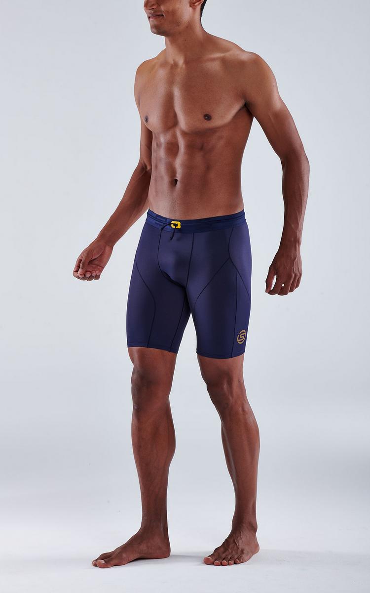 Skins Skins S5 Powershorts Tights Herren - navy blue - 2 | SportScheck