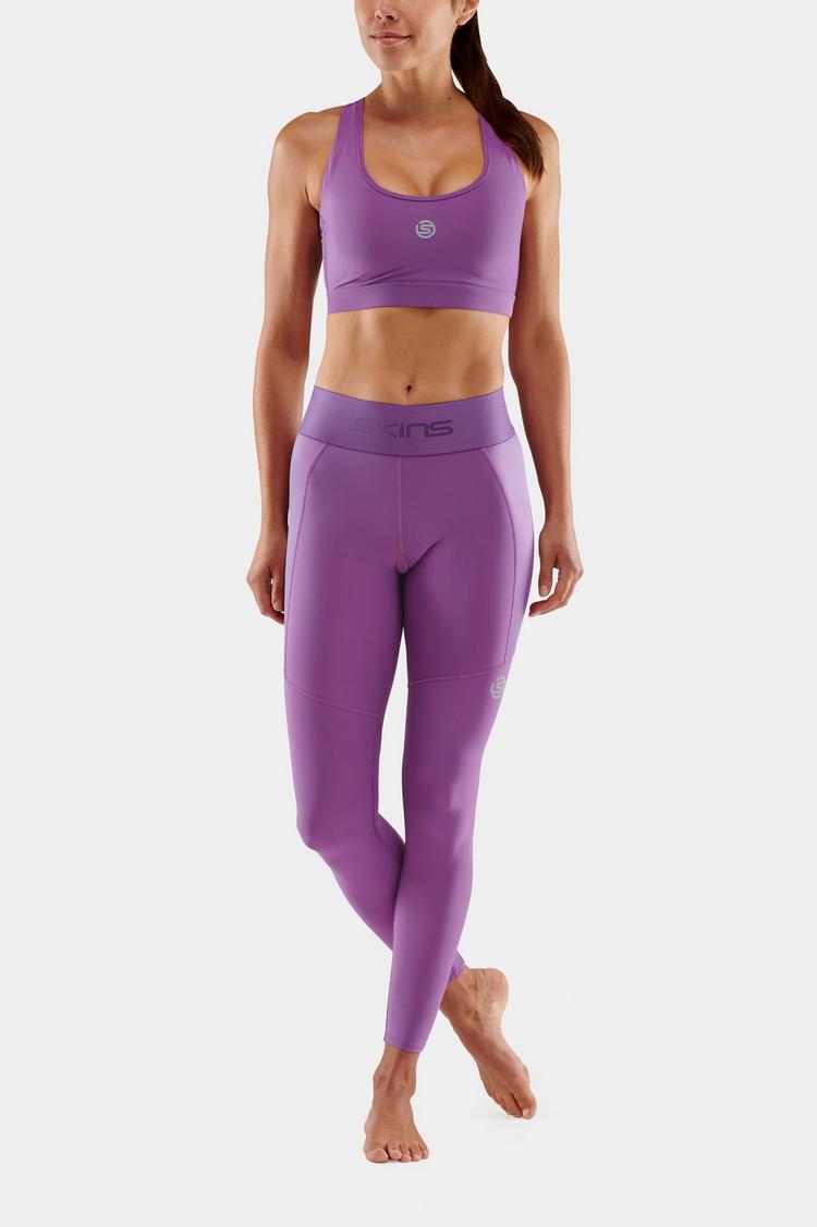 Skins Skins S3 Thermal Long Tight Tights Damen - Amethyst - 2 | SportScheck