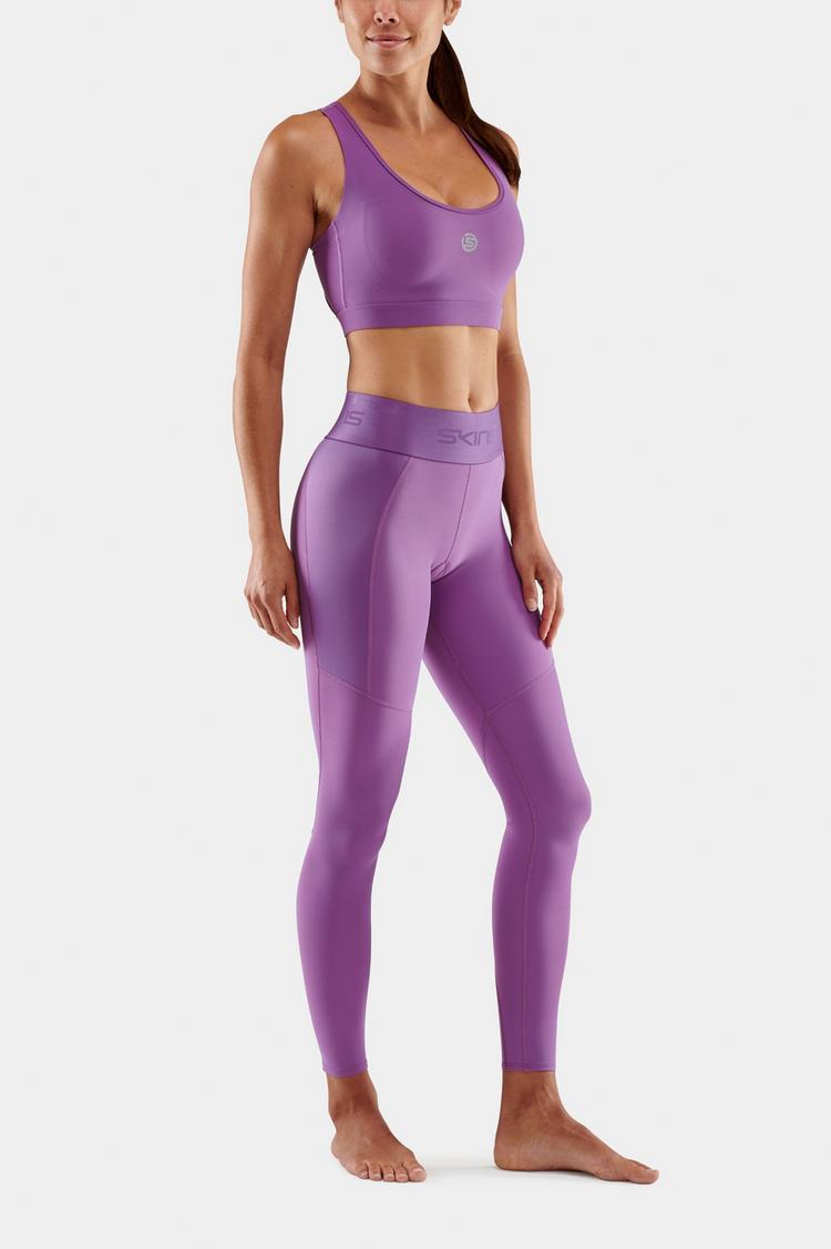 Skins Skins S3 Thermal Long Tight Tights Damen - Amethyst - 3 | SportScheck