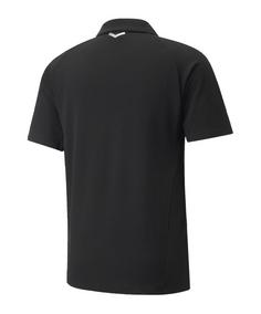 Rückansicht von PUMA teamFINAL Casuals Poloshirt Poloshirt Herren schwarz