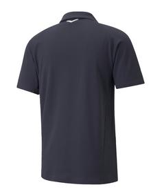 Rückansicht von PUMA teamFINAL Casuals Poloshirt Poloshirt Herren blau
