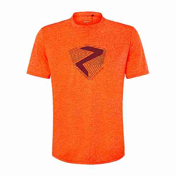 Ziener NOLAF Printshirt Herren new orange