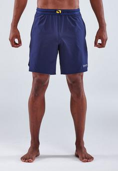 Rückansicht von Skins S3 X-Fit Shorts Funktionsshorts Herren navy blue
