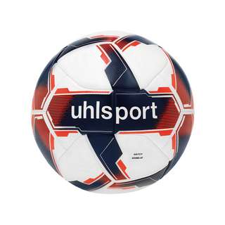 Uhlsport Match Addglue Spielball Fußball weissblaurot