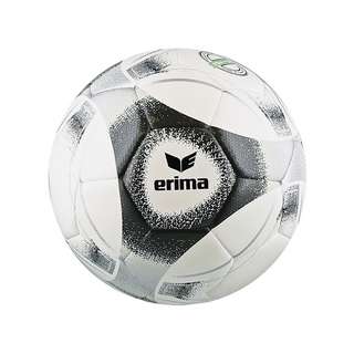 Erima Hybrid 2.0 Trainingsball Fußball schwarzweisssilber