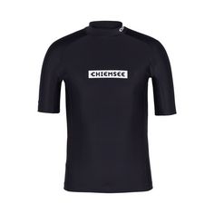 Chiemsee Badeshirt Surf Shirt Deep Black new