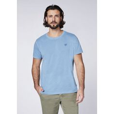 Rückansicht von Chiemsee T-Shirt T-Shirt Herren Blue stone