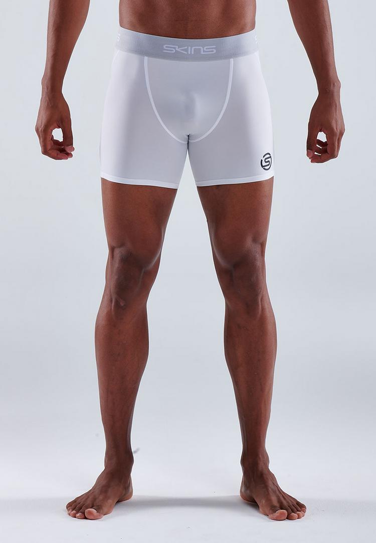 Skins Skins S1 Shorts Tights Herren - white - 0 | SportScheck