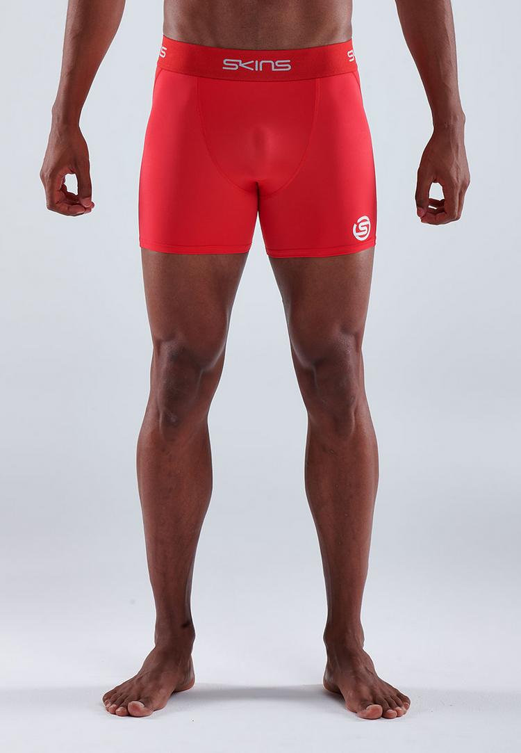 Skins Skins S1 Shorts Tights Herren - red - 0 | SportScheck