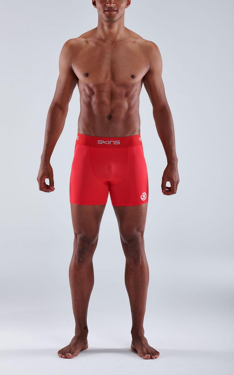 Skins Skins S1 Shorts Tights Herren - red - 1 | SportScheck