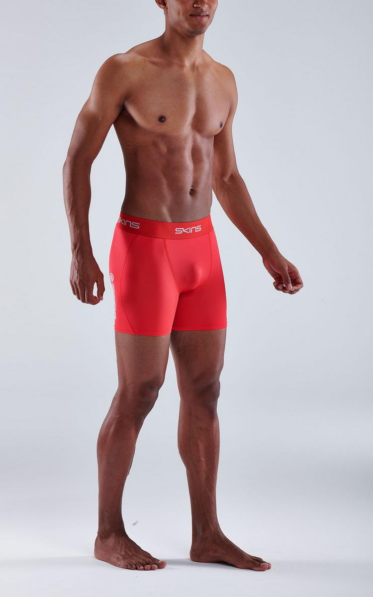 Skins Skins S1 Shorts Tights Herren - red - 3 | SportScheck