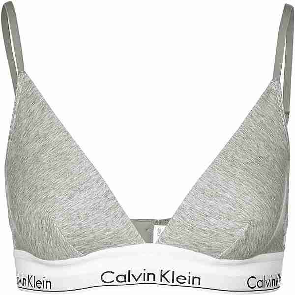 Calvin Klein Triangle Unlined BH Damen grau/meliert