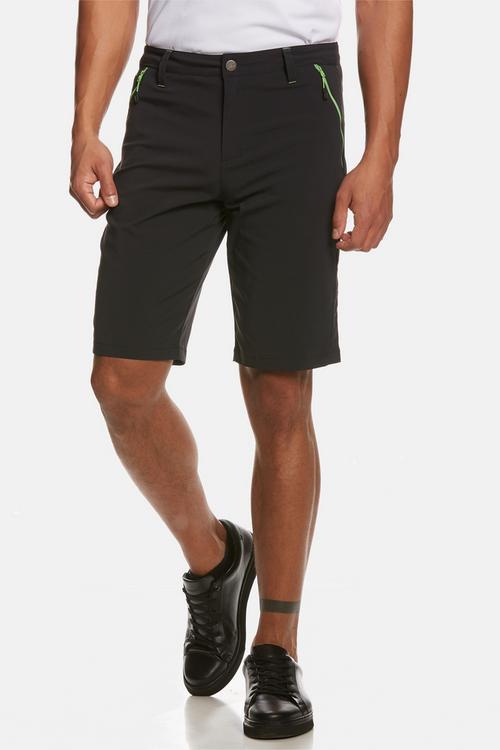 Rückansicht von Jeff Green Joke Funktionsshorts Herren Black