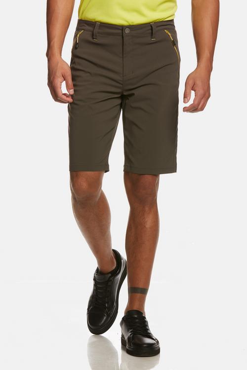 Rückansicht von Jeff Green Joke Funktionsshorts Herren Steel