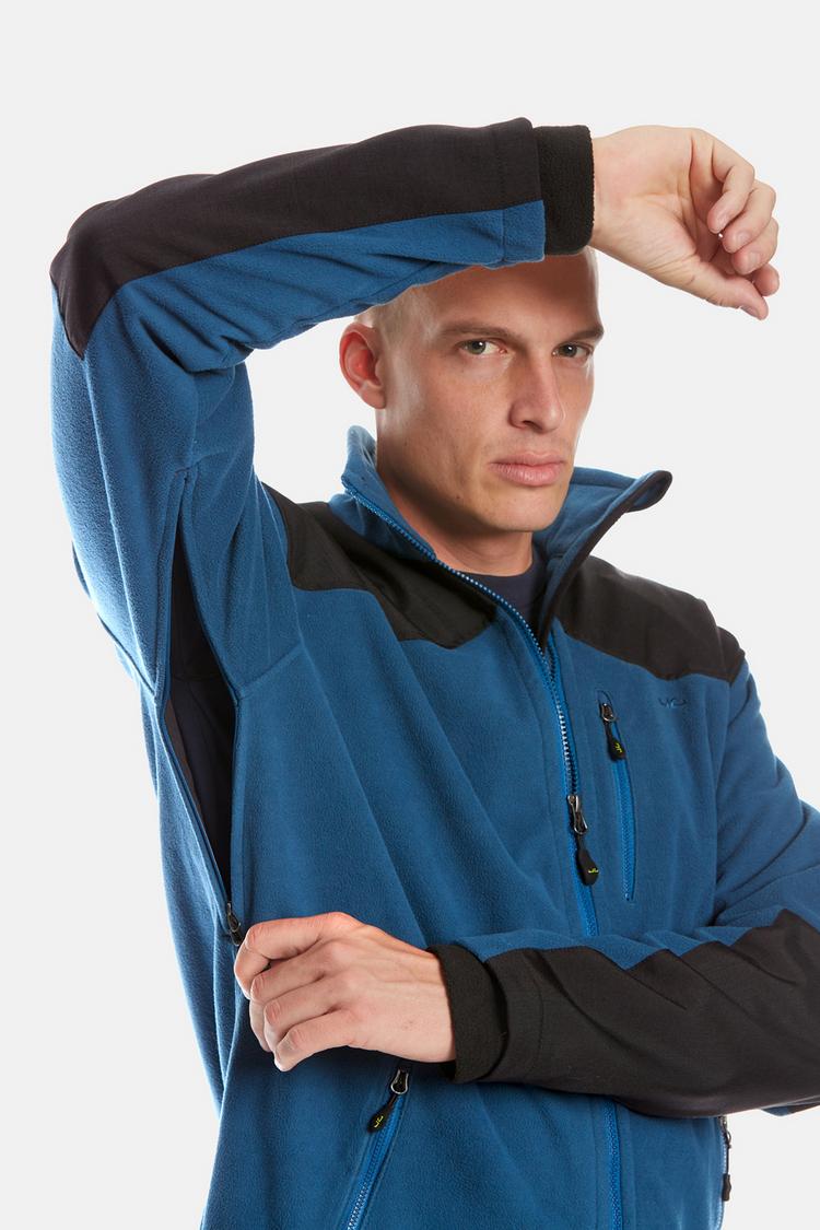 Jeff Green Jeff Green Aron Fleecejacke Herren - Jeans Blue - 5 | SportScheck