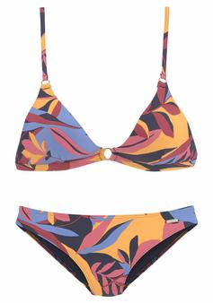 sunseeker Triangel-Bikini Bikini Set Damen marine-rostrot