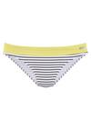 VENICE BEACH Bikini-Hose Bikini Hose Damen - schwarz-wei&szlig;-limette