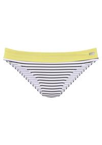 VENICE BEACH Bikini-Hose Bikini Hose Damen - schwarz-wei&szlig;-limette