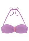 VENICE BEACH B&uuml;gel-Bandeau-Bikini-Top Bikini Oberteil Damen - lila