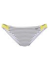 VENICE BEACH Bikini-Hose Bikini Hose Damen - schwarz-wei&szlig;-limette