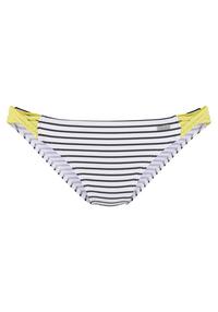 VENICE BEACH Bikini-Hose Bikini Hose Damen - schwarz-wei&szlig;-limette