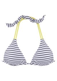 VENICE BEACH Triangel-Bikini-Top Bikini Oberteil Damen - schwarz-wei&szlig;-limette