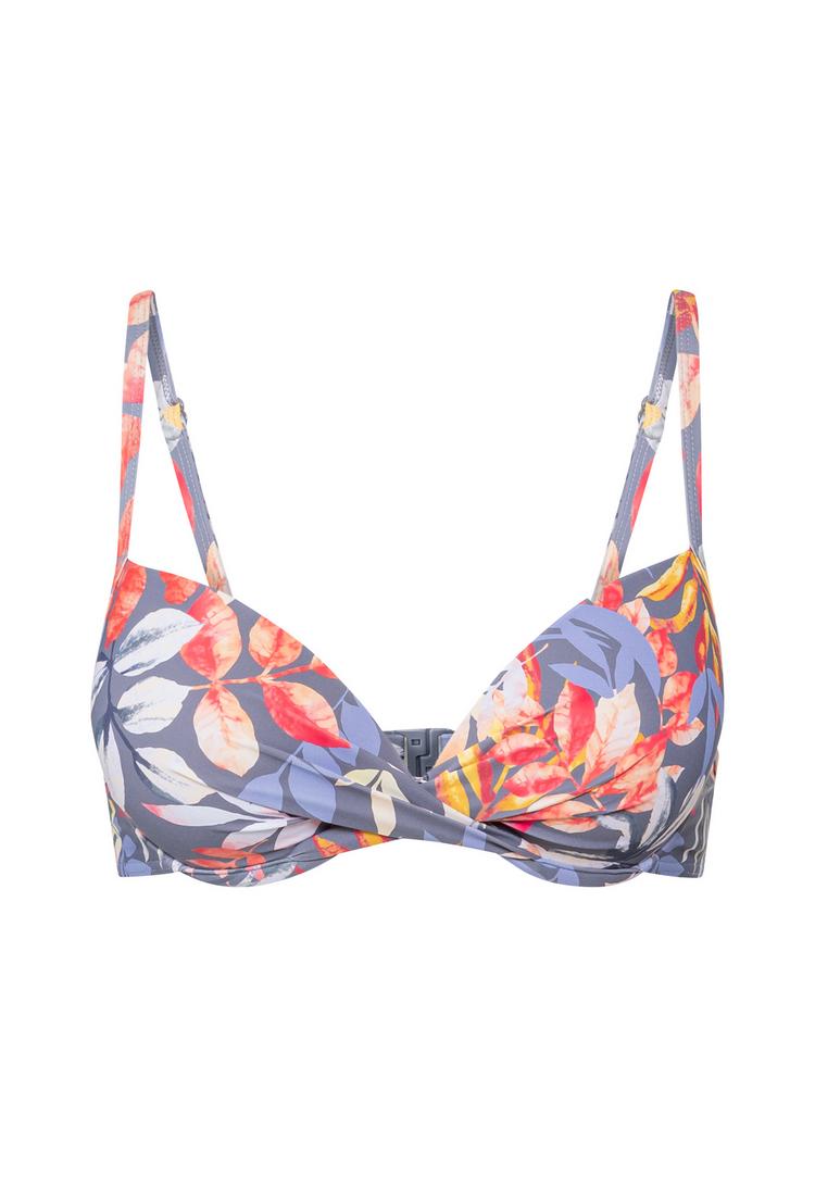 Vivance Vivance Push-Up-Bikini-Top Bikini Oberteil Damen - grau-bedruckt - 0 | SportScheck