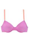 VENICE BEACH B&uuml;gel-Bikini-Top Bikini Oberteil Damen - lila