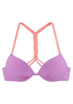 VENICE BEACH Push-Up-Bikini-Top Bikini Oberteil Damen lila