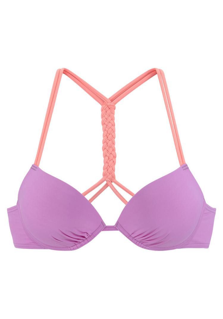 VENICE BEACH VENICE BEACH Push-Up-Bikini-Top Bikini Oberteil Damen - lila - 0 | SportScheck