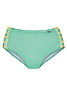 VENICE BEACH Highwaist-Bikini-Hose Bikini Hose Damen mint
