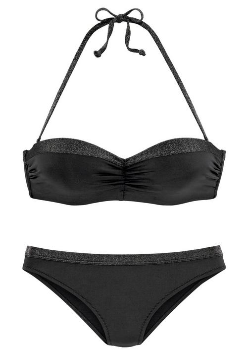 JETTE B&uuml;gel-Bandeau-Bikini Bikini Set Damen