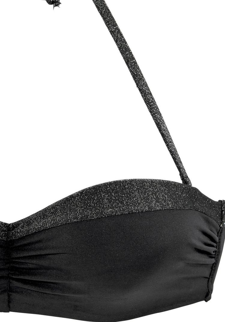 JETTE JETTE B&uuml;gel-Bandeau-Bikini Bikini Set Damen - schwarz - 0 | SportScheck