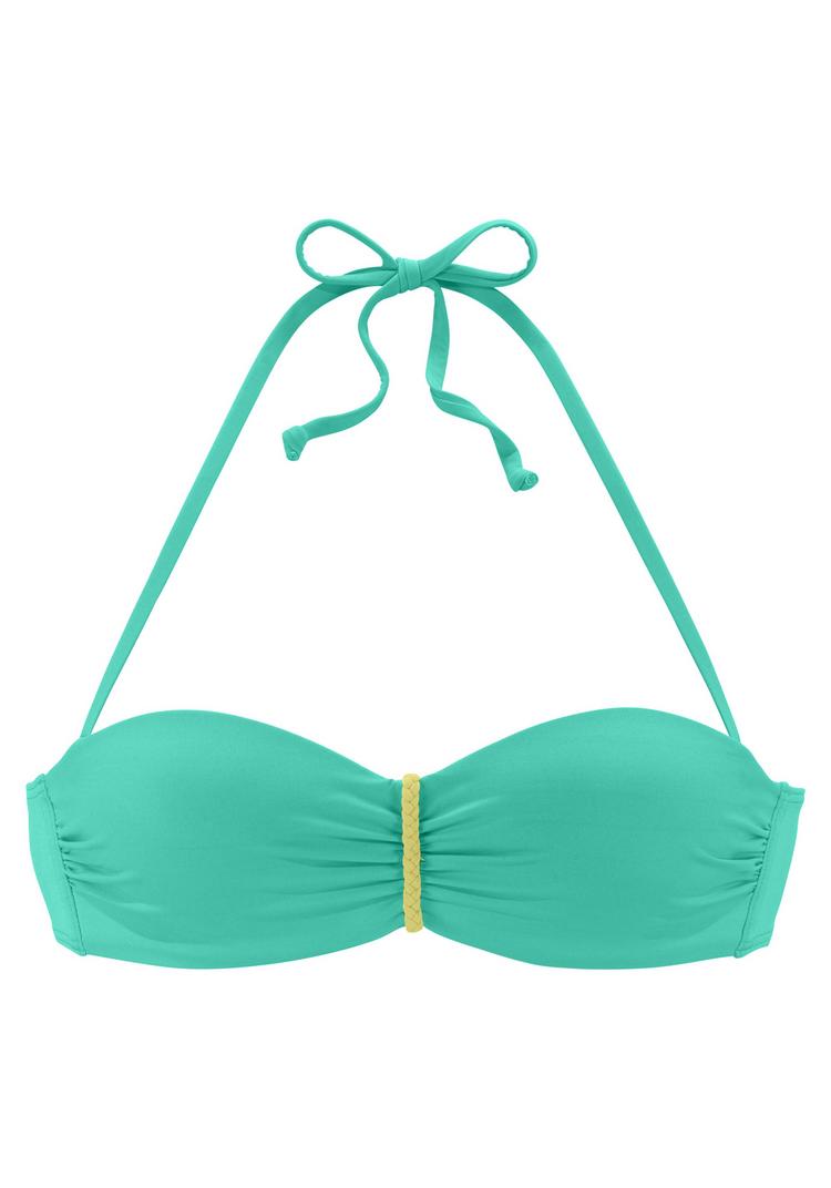 VENICE BEACH VENICE BEACH B&uuml;gel-Bandeau-Bikini-Top Bikini Oberteil Damen - mint - 0 | SportScheck