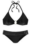 JETTE Triangel-Bikini Bikini Set Damen - schwarz