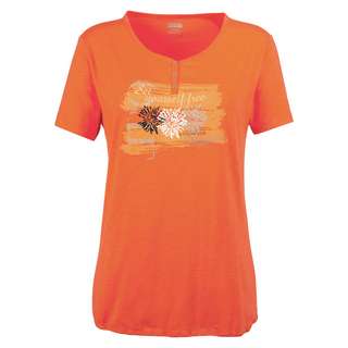LPO PRINTSHIRT Chloe T-Shirt T-Shirt Damen orange